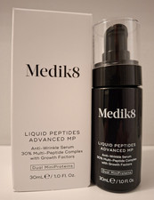 ~ NEW ~ Medik8 LIQUID PEPTIDES ADVANCED MP ANTI-WRINKLE SERUM 30ml  **RRP £79**