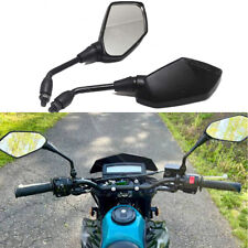 10mm Motorcycle Rearview Side Mirrors For Kawasaki KLX110 125 250 300 KLR250 650