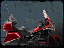 A4 Metal Sign motorbike gold wing airbag Honda