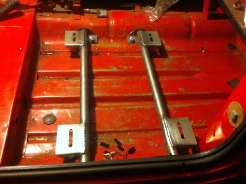 Classic mini seat bar kit - kit, race