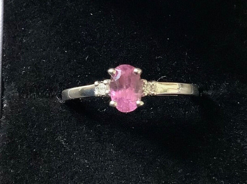 9ct pink cuprian - pink, tourmaline