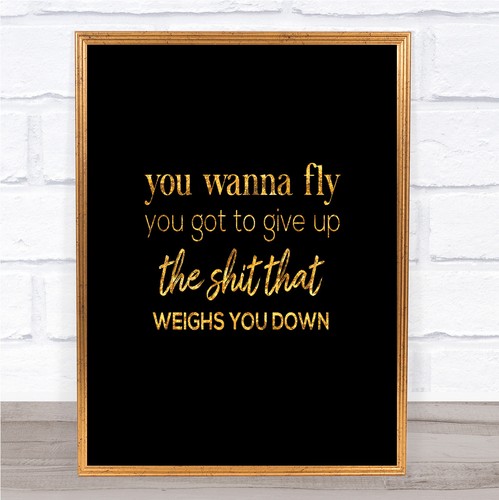 Weighs you down quote print - you,