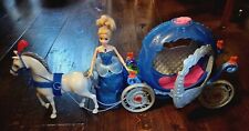 2011 Mattel Disney Princess Cinderella Pumpkin Transforming Carriage Rare