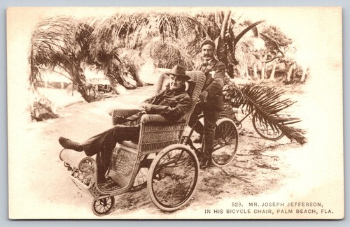 Postcard joseph jefferson - joseph,