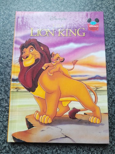 Disneys the lion king book - lion,