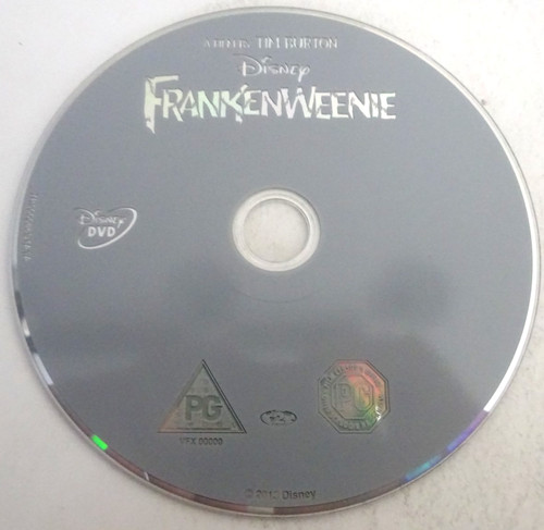 Frankenweenie dvd disc only - disc,