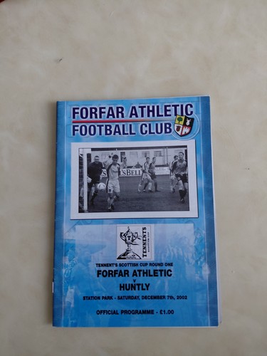 Forfar athletic huntly - forfar, v