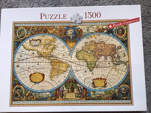 Old world 1650 jigsaw - old,