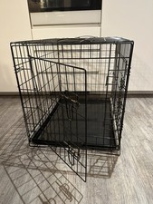 Metal Dog Cage Puppy Crate, Pet Training Crate Carrier X-Small up to XX-Large