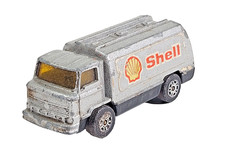 Corgi Juniors Leyland Shell Oil Petrol Fuel Tanker Truck Diecast Model Unboxed