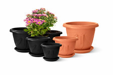 Large Plastic Planters Flower