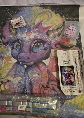 Rainbow lil dragonz sheena - rainbow,