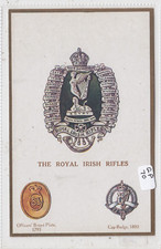 GALE & POLDEN  MILITARY Badges The Royal Irish Rifles