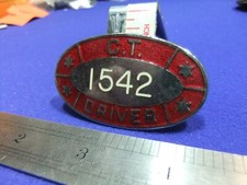 badge psv bus driver ct 1542