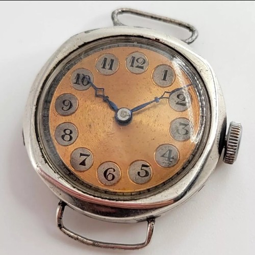 1929 silver hallmarked watch - 1929,