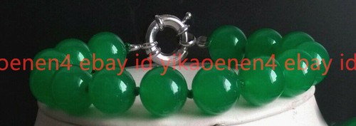 14mm natural green - natural, jade