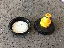 IBC HOZE HOSE TAP Reducer OUTLET 58mm Shutz FINE THREAD  TANK Stillage Water