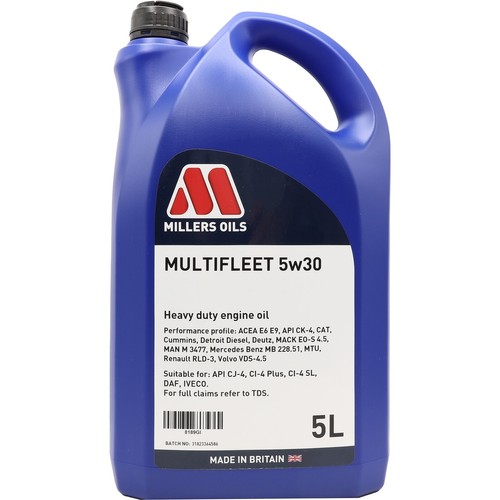 Millers oils multifleet - oils,