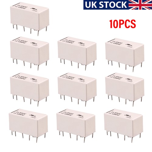 10x 12v miniature latching - 10x,