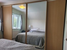 sliding wardrobe doors and track