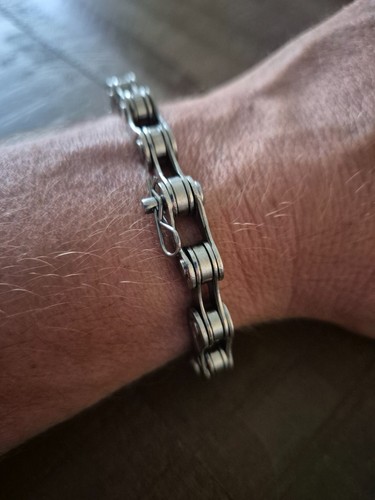Bike chain bracelet mtb - chain, punk