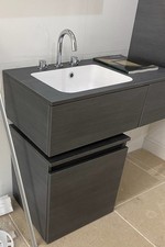 Crosswater Wall Mounted Basin Vanity And Taps