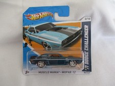 Hot Wheels 2012 Super Treasure T-Hunt $ '71 Dodge Challenger Sealed Short Card