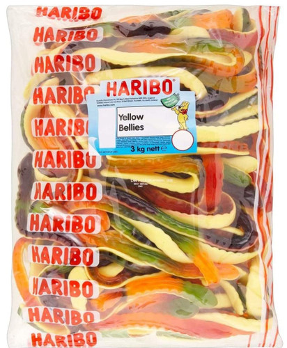Haribo yellow bellies 3kg - haribo,