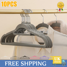 10X Coloured Clothes Hanger