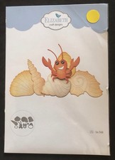Sea Shells hermit crab cartoon style Elizabeth Craft Design cutting die set 1751