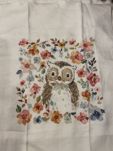 Cross stitch panel completed - stitch,