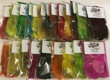  Mallard Flank Feathers 2g Single Pack various colours (MDGF) Gordon Griffiths
