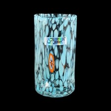 MURANO Vetro Eseguito Mouth Blown Glass / Vase , made in Italy