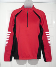 WOMANS CRIVIT CYCLING TOP SMALL 34/36 BASE LAYER T-SHIRT JERSEY SPORTS VEST RED