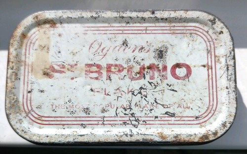 Advertising tin metal bruno - tin,
