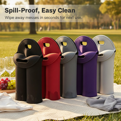Bottle wine tote bag - 2, 2