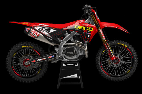 Honda crf geico red - crf/cr,