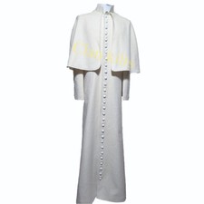 Men’s White Clergy Cassock