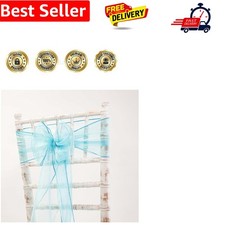 ORGANZA CHAIR SASHES BOWS -