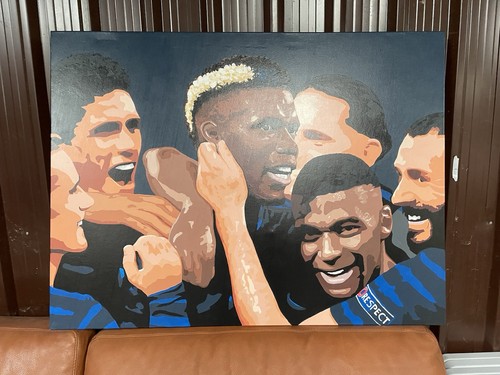 Huge football celebration - huge,