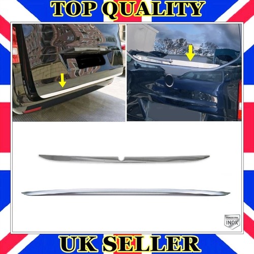 Chrome window trim rear - +,