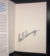 Arnold Schwarzenegger Signed Seven Tools For Life Book JSA LOA Terminator Actor