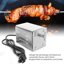 BBQ Grill Roaster Electric Motor Goat Pig Chicken BBQ Spit Rotisserie Outdoor Ba
