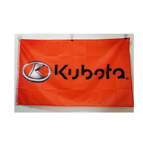 Kubota 3x5ft flag banner - , for