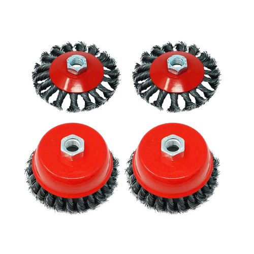 4pcs twist knot semi - flat, wire