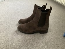 Dune Poems Brown Suede Chelsea