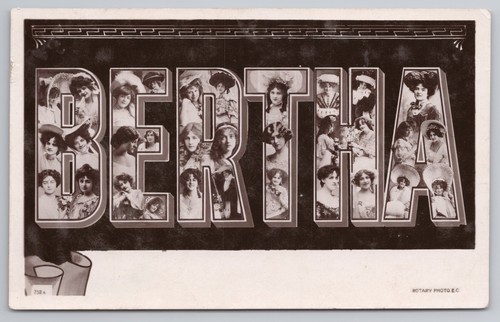 Postcard antique photo rppc - postcard,