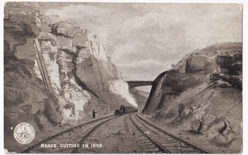Roade cutting 1839 lnwr - roade,