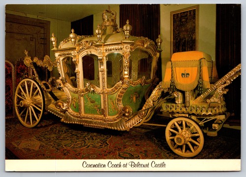 Postcard coronation coach - postcard,