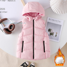 Kid Hooded Cotton Down Puffer